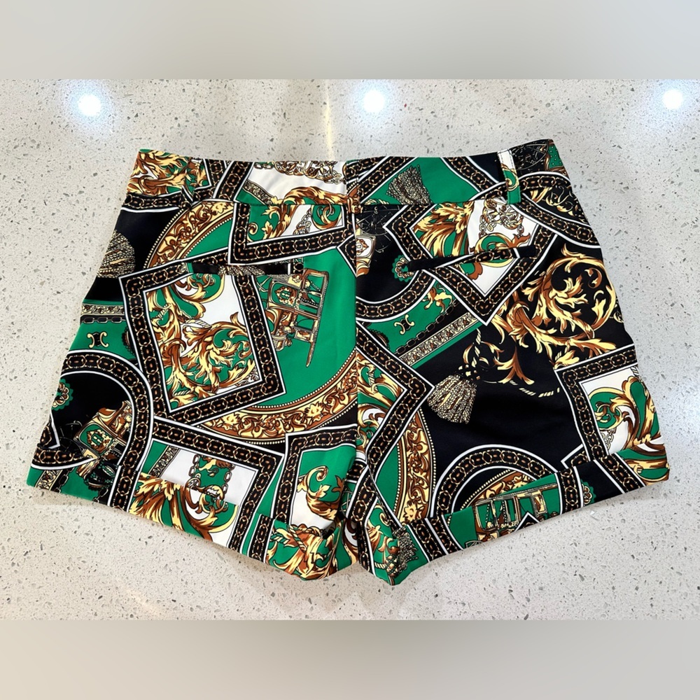 Ovi Scarf Print Women's Shorts - Size Small - Picture 2 of 8